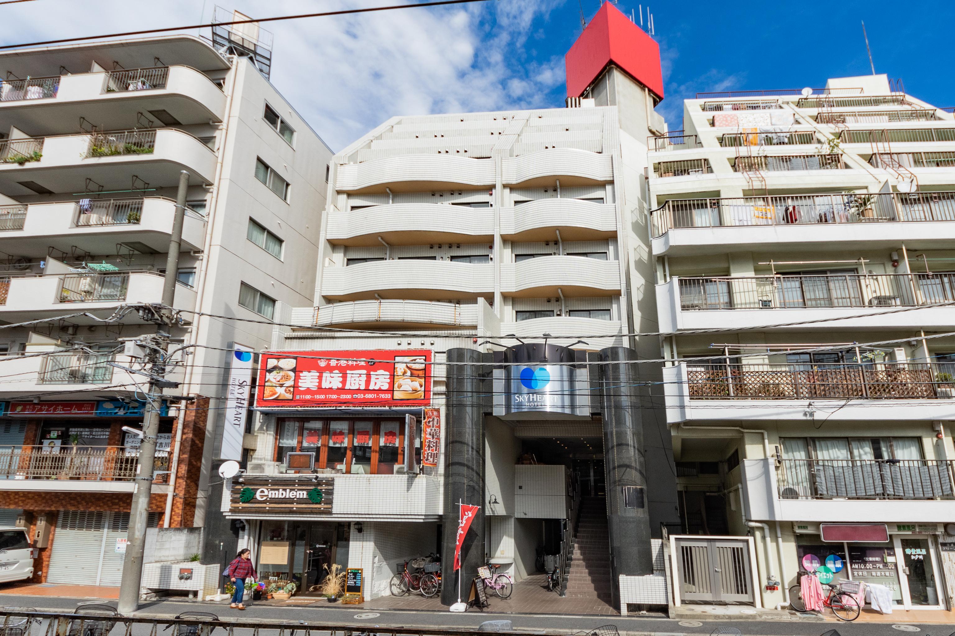 Sky Heart Hotel Koiwa Tokyo Esterno foto